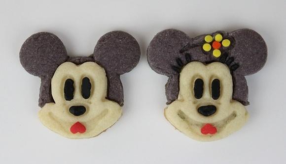Mickey Mouse Black and White Cookies