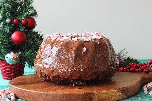 Chocolate Peppermint Cake