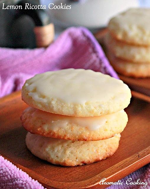 Eggless Lemon Ricotta Cookies