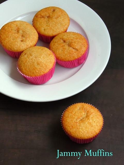 Jam Filled Muffins