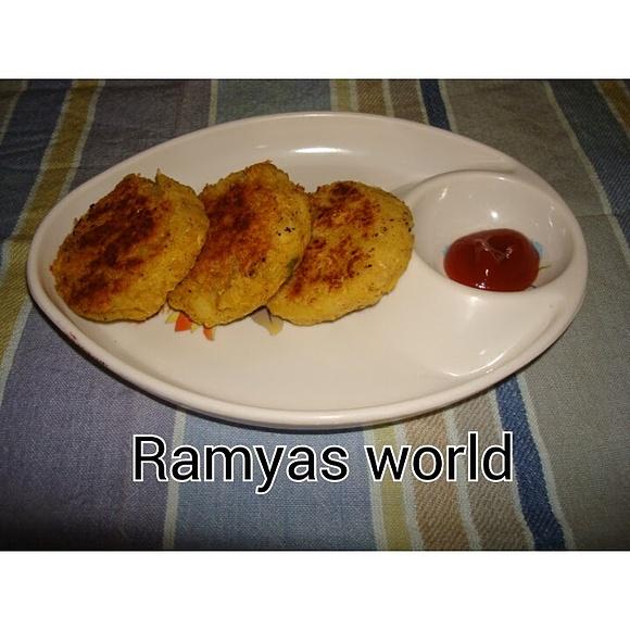 Channa tikki - indian chickpea patties recipe