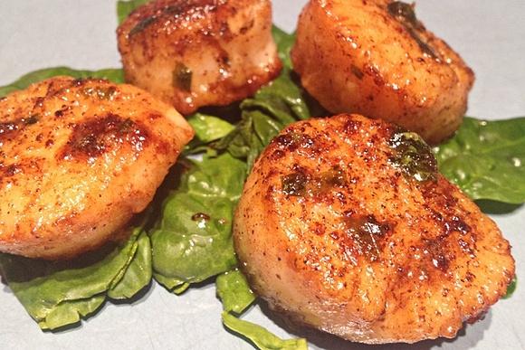 East Coast Pan Seared Scallops