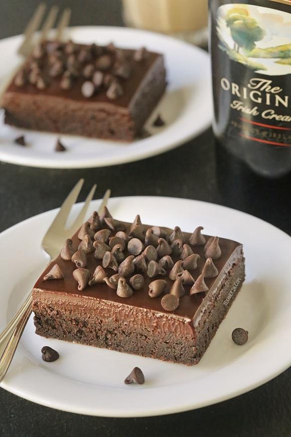 Baileys irish cream brownies gluten-free and whole grain options