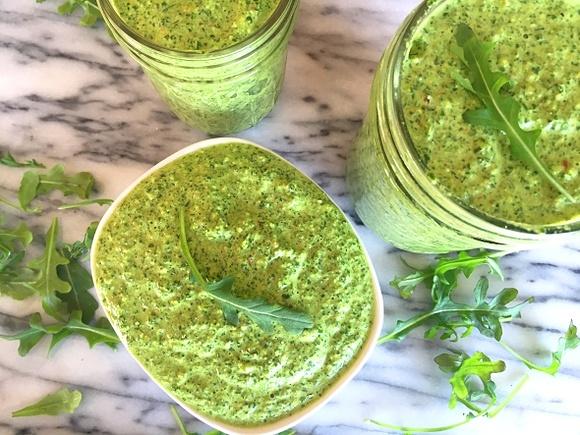 Vegan Arugula Pesto