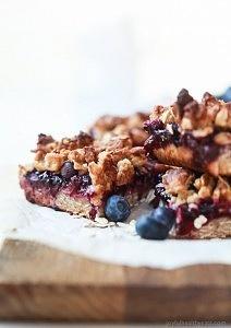 Lemon Blueberry Oatmeal Bars