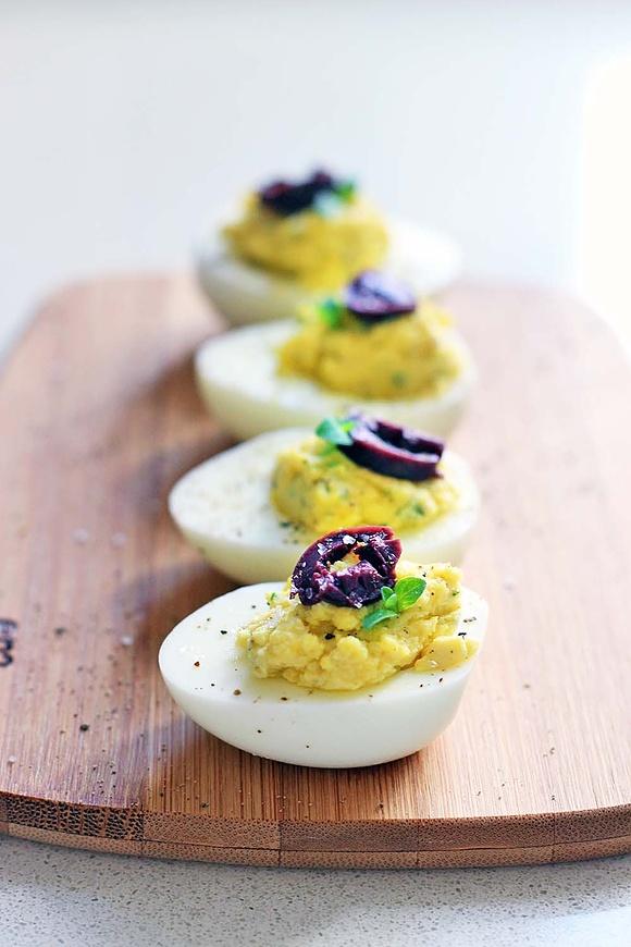 Greek Deviled Eggs