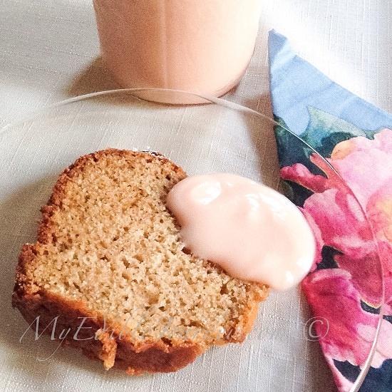 Coriander Spice Cake with Grapefruit Curd