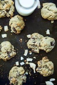 Toasted Coconut Chocolate Chunk Cookies