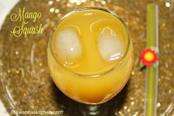 Homemade Mango Squash