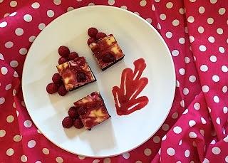 Raspberry Cheesecake Brownies