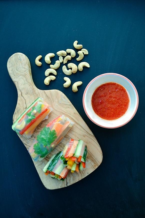 Fresh Vietnamese Spring Rolls Recipe for National Vegetarian Week