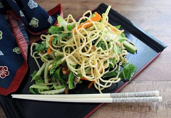 Cold Sesame Noodle Salad