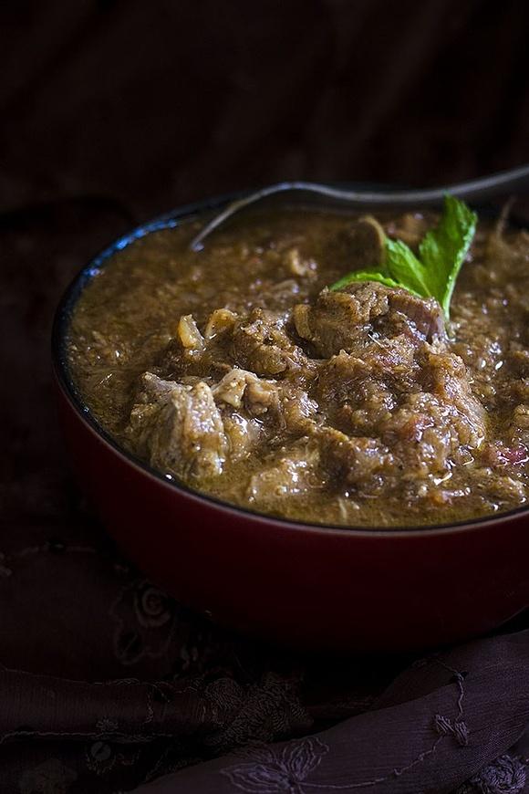 Chettinad mutton gravy recipe