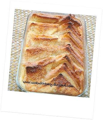 Marmalade Bread Pudding