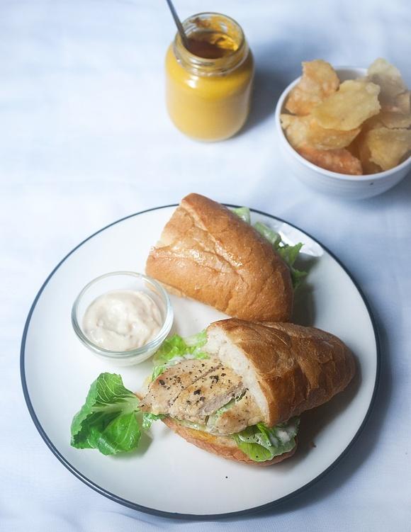 Honey Mustard Chicken Sandwich