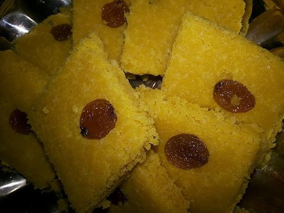 Almond Burfi Recipe