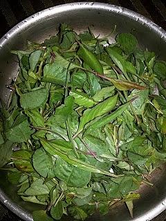 Live green gravy with Pannai Keerai (celosia argentea) recipe