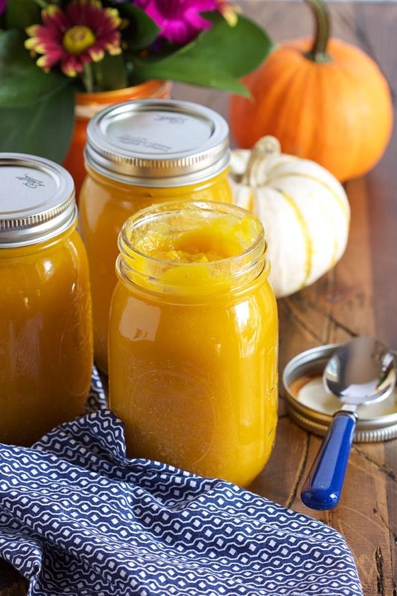 Slow cooker pumpkin puree