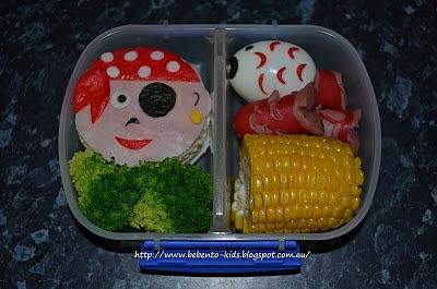 Pirate Sandwich Bento