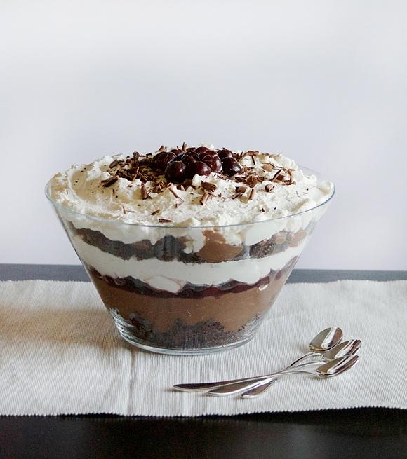 Black Forest Trifle with Brandy