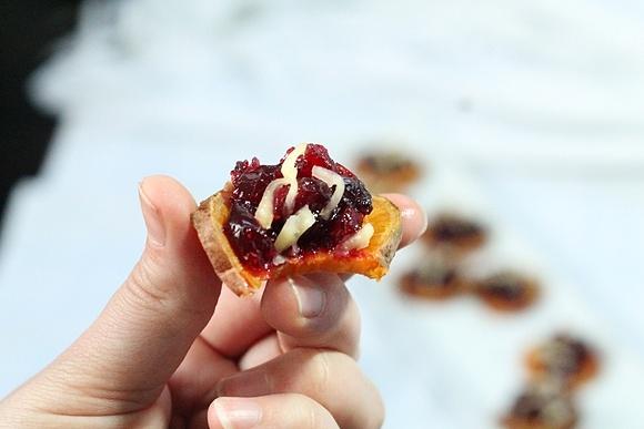 Cranberry Sweet Potato Bites