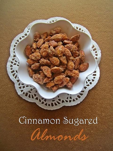 Cinnamon Sugared Almonds