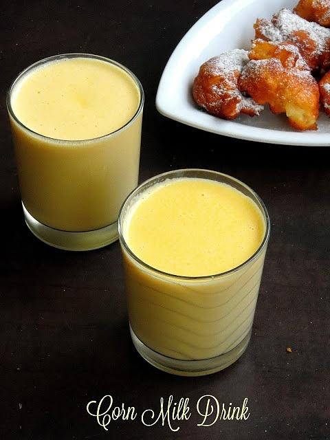 Vietnamese Corn Milk Drink - Sua Ngo Sua Bap