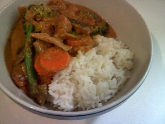 Thai Red Peanut Curry