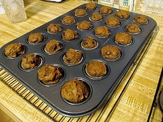 Pumpkin Chocolate Chip Muffins