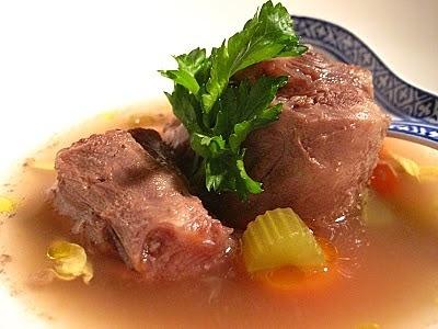 Sop buntut oxtail soup - indonesian recipe