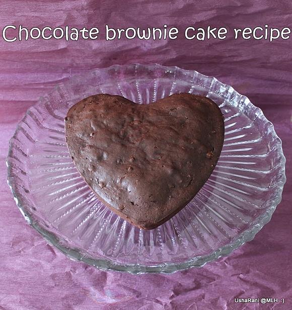 Chocolate brownie cake | easy chocolate fudge cake recipe