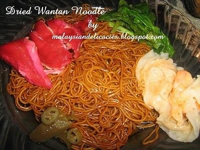 Dried Wantan Noodle