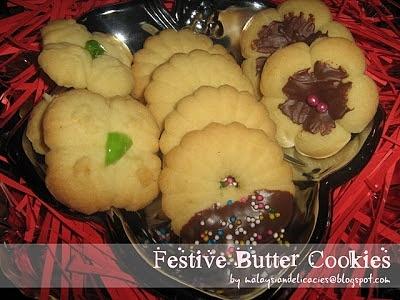 Festive Butter Cookies