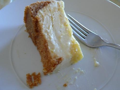 Lemon Curd Marbled Cheesecake