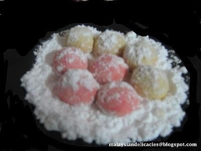Mexican wedding cake cookies