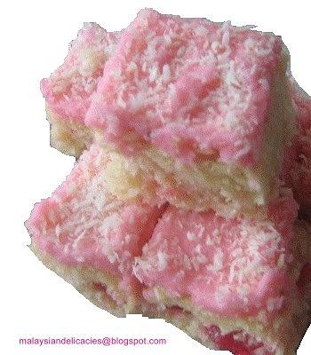 Coconut Ice Slice