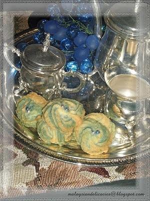 Blue Princess Cookies