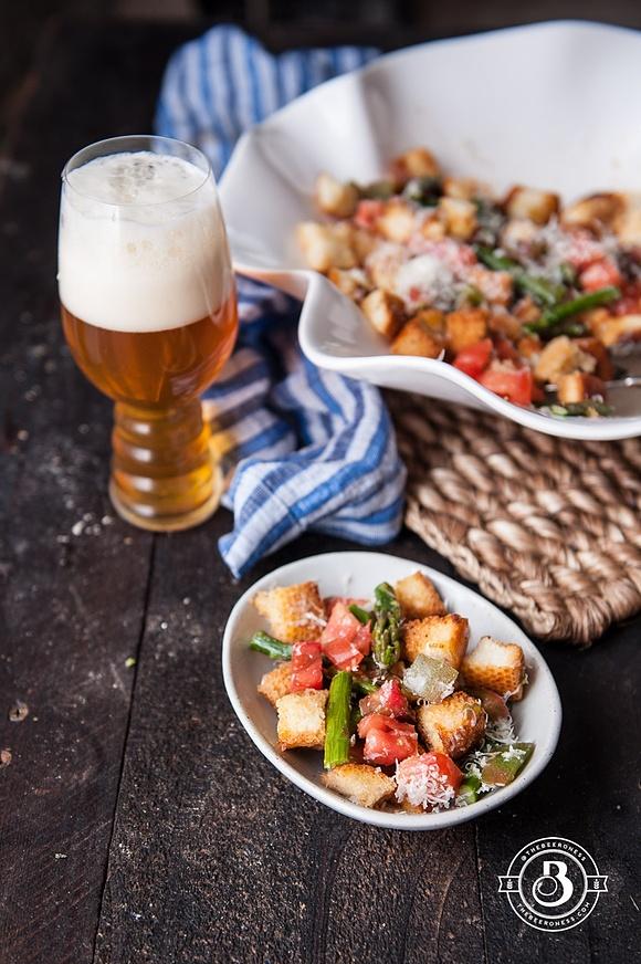 Summer IPA Panzanella Salad