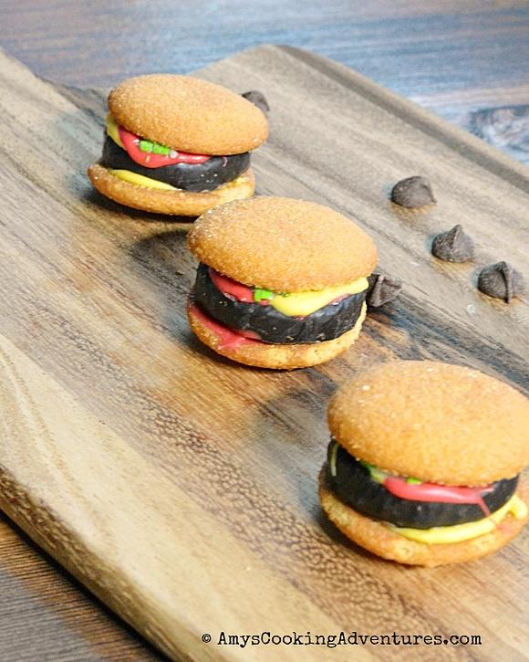Nilla Wafer Hamburgers