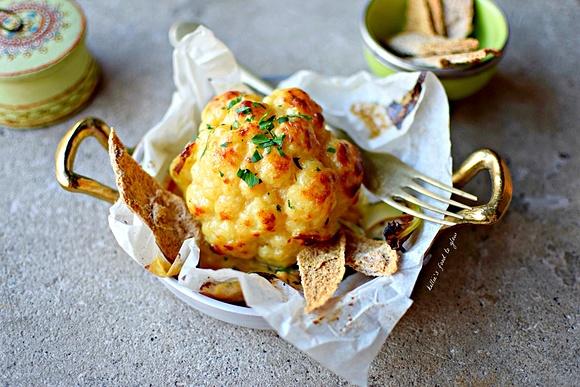 Golden Cauliflower Rarebit
