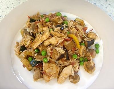 Chicken and Vegetable Pilaff