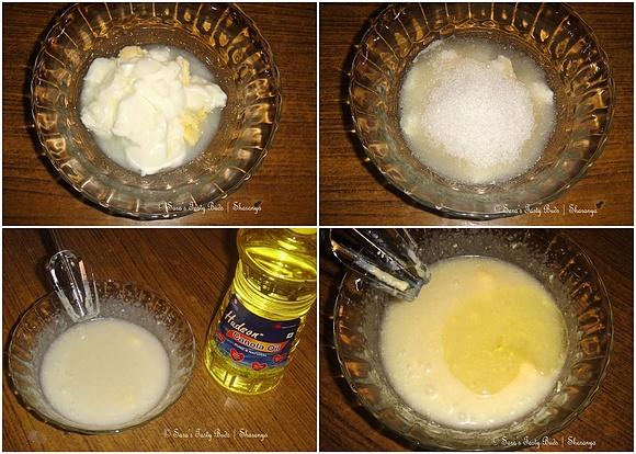 Chocolate sponge cake with butter icing eggless