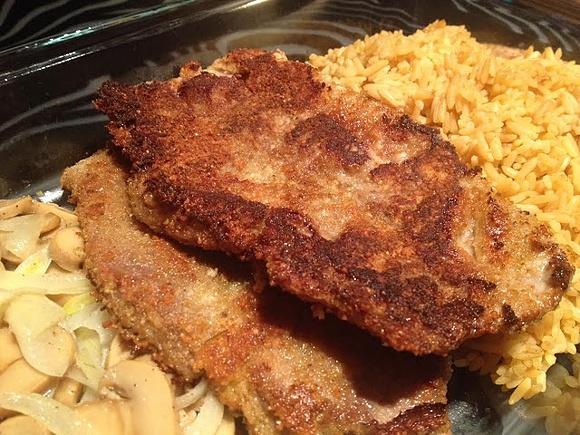 Veal Scallopini with Parmesan Cheese