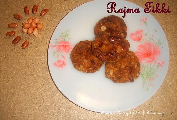 Rajma tikki red bean cakes
