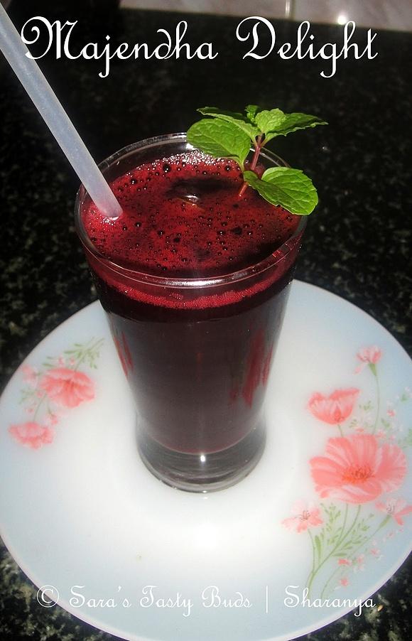 Majendha delight summer beetroot cooler