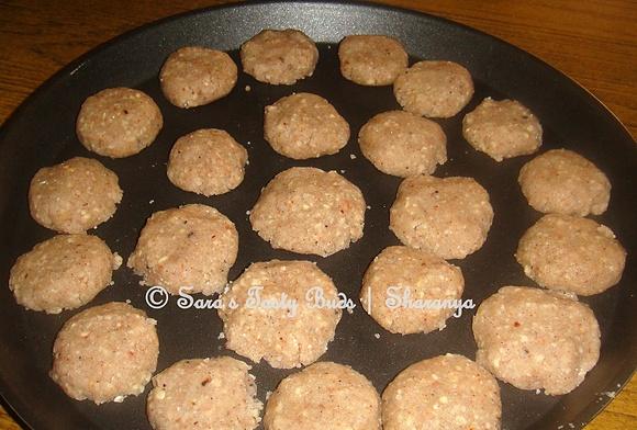 Chinese peanut cookies - fah shang peng