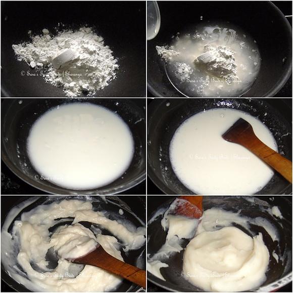 White and millet bread using tangzhong method