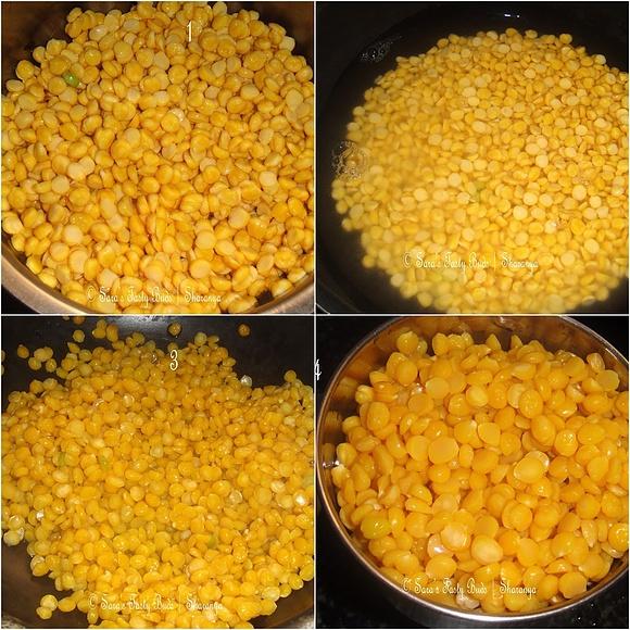 Channa dhal halwa burfi