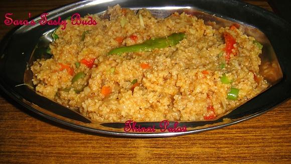 Foxtail millet vegetable pulov