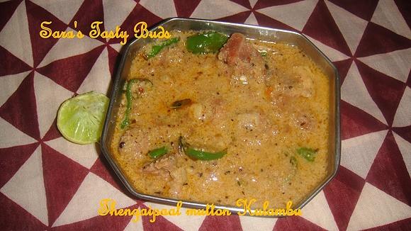 Mutton coconut milk kulambu